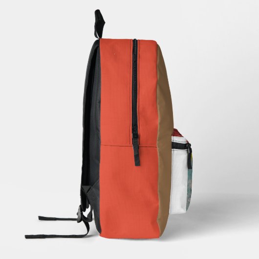 Sac À Dos Imprimé Bateau (Gauche)