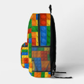 Sac À Dos Imprimé Bâtiments Motif peau Jouer Bricks (Droite)