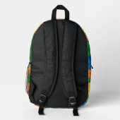 Sac À Dos Imprimé Bâtiments Motif peau Jouer Bricks (Verso)