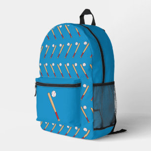 Sac À Dos Imprimé Batte de baseball avec Motif de balle