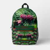 Sac À Dos Imprimé Bébé Miniature Pine Cônes Personnalisé (Recto)