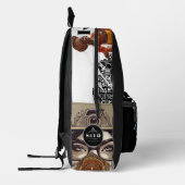 Sac À Dos Imprimé "Beeat$andBull$hit" (Gauche)