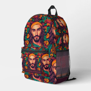 Sac À Dos Imprimé Belle illustration masculine super et colorée