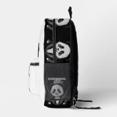 Sac À Dos Imprimé Belle Noire & Blanc Classique Panda Art (Droite)