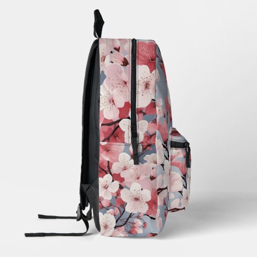 Sac À Dos Imprimé Belles branches de fleurs de printemps (Gauche)