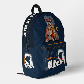 Sac À Dos Imprimé Best Buddy (Dark mode) | 