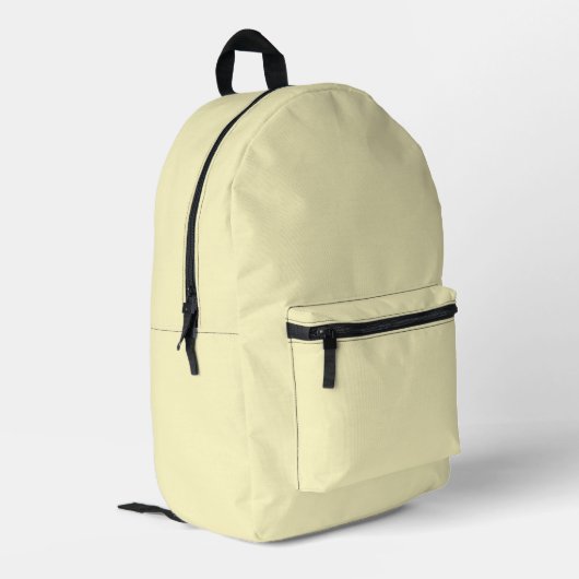 Sac À Dos Imprimé Beurre jaune uni (Coin arrière gauche)