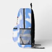 Sac À Dos Imprimé Bi-plan rouge prêt pour le décollage (Droite)