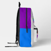 Sac À Dos Imprimé Biden Harris Rainbow American Flag LGBT Custom (Gauche)