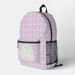 Sac À Dos Imprimé Bienvenue Petits - Douce couche à ruban rose