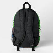 Sac À Dos Imprimé  "BioForms" Abstract Pattern Backpack (Verso)
