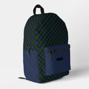 Sac À Dos Imprimé Black Watch Ancien Clan écossais Tartan
