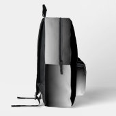 Sac À Dos Imprimé Blanc dégradé à noir (Gauche)