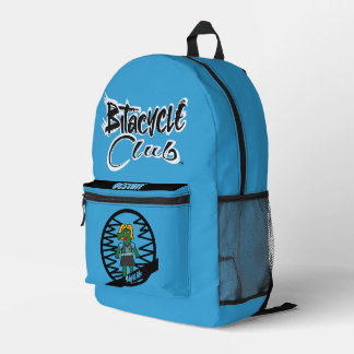 Sac À Dos Imprimé Bleu blanc