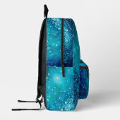 Sac À Dos Imprimé Bleu pluie (Gauche)