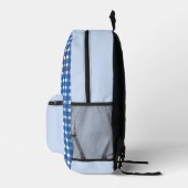 Sac À Dos Imprimé blue picnic backpack (Droite)