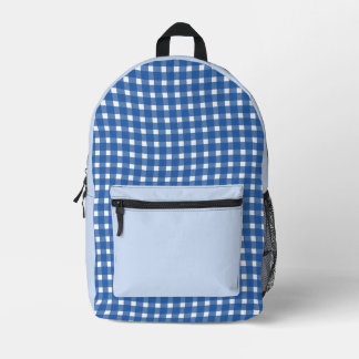 Sac À Dos Imprimé blue picnic backpack