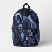 Sac À Dos Imprimé Blueberry moderne Abstrait (Recto)