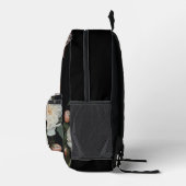 Sac À Dos Imprimé Blush Rose Classique Néerlandais Moody Baroque (Droite)
