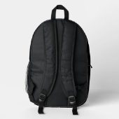 Sac À Dos Imprimé Blush Rose Classique Néerlandais Moody Baroque (Verso)