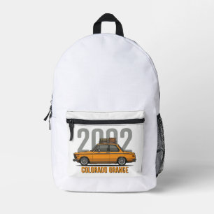 Sac À Dos Imprimé BMW 2002 orange Colorado