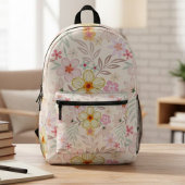 Sac À Dos Imprimé Boho chic backpack, Floral print backpack
