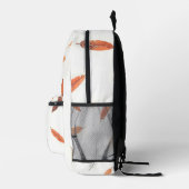 Sac À Dos Imprimé Boho Plumes populaires Collection de luxe (Droite)