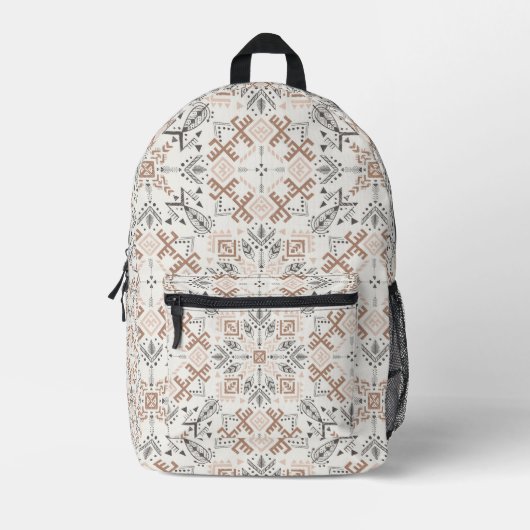 Sac À Dos Imprimé Boho Wanderer Aztec (Recto)