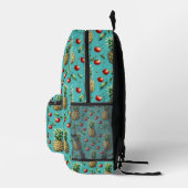 Sac À Dos Imprimé Bonheur Ananas Cerise (Droite)