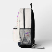 Sac À Dos Imprimé Bonjour Paris coloré (Droite)