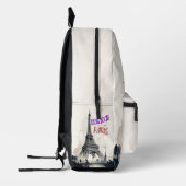 Sac À Dos Imprimé Bonjour Paris coloré (Gauche)