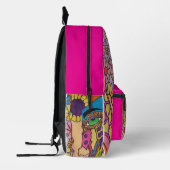 Sac À Dos Imprimé Bonnes vibrations seulement (Gauche)