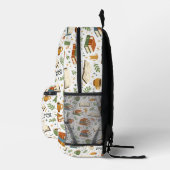 Sac À Dos Imprimé Book Lover Pattern Back To School Backpack (Droite)