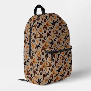 Sac À Dos Imprimé Boomerangs Rétro