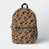 Sac À Dos Imprimé Boomerangs Rétro (Recto)