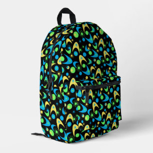 Sac À Dos Imprimé Boomerangs Rétro