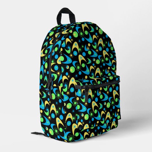 Sac À Dos Imprimé Boomerangs Rétro (Coin arrière gauche)
