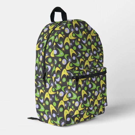 Sac À Dos Imprimé Boomerangs Rétro (Coin arrière gauche)