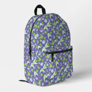 Sac À Dos Imprimé Boomerangs Rétro