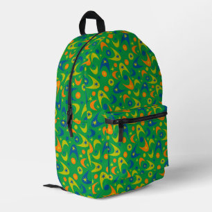 Sac À Dos Imprimé Boomerangs Rétro