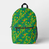 Sac À Dos Imprimé Boomerangs Rétro (Recto)