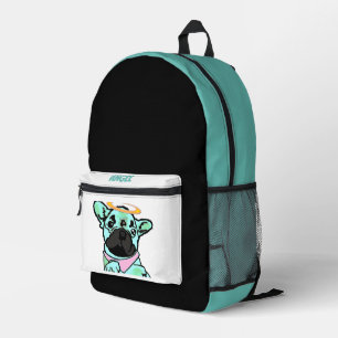 Sac À Dos Imprimé Bouledogue français ange Bouledogue Français
