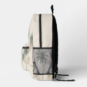 Sac À Dos Imprimé Boulevard des Palmiers (Droite)