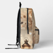Sac À Dos Imprimé Bouquet de lanterne rose Glow (Gauche)