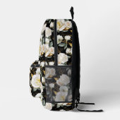Sac À Dos Imprimé Bouquet Rose blanche (Droite)