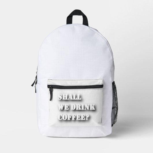 Sac À Dos Imprimé Bouton (Recto)