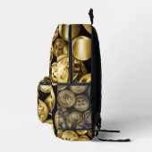 Sac À Dos Imprimé Boutons d'or (Droite)