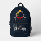 Sac À Dos Imprimé Boxing Legends | (Recto)