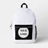 Sac À Dos Imprimé Branché, élégant et élégant (Recto)