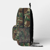 Sac À Dos Imprimé British Soldier Forest Military Camouflage  (Droite)